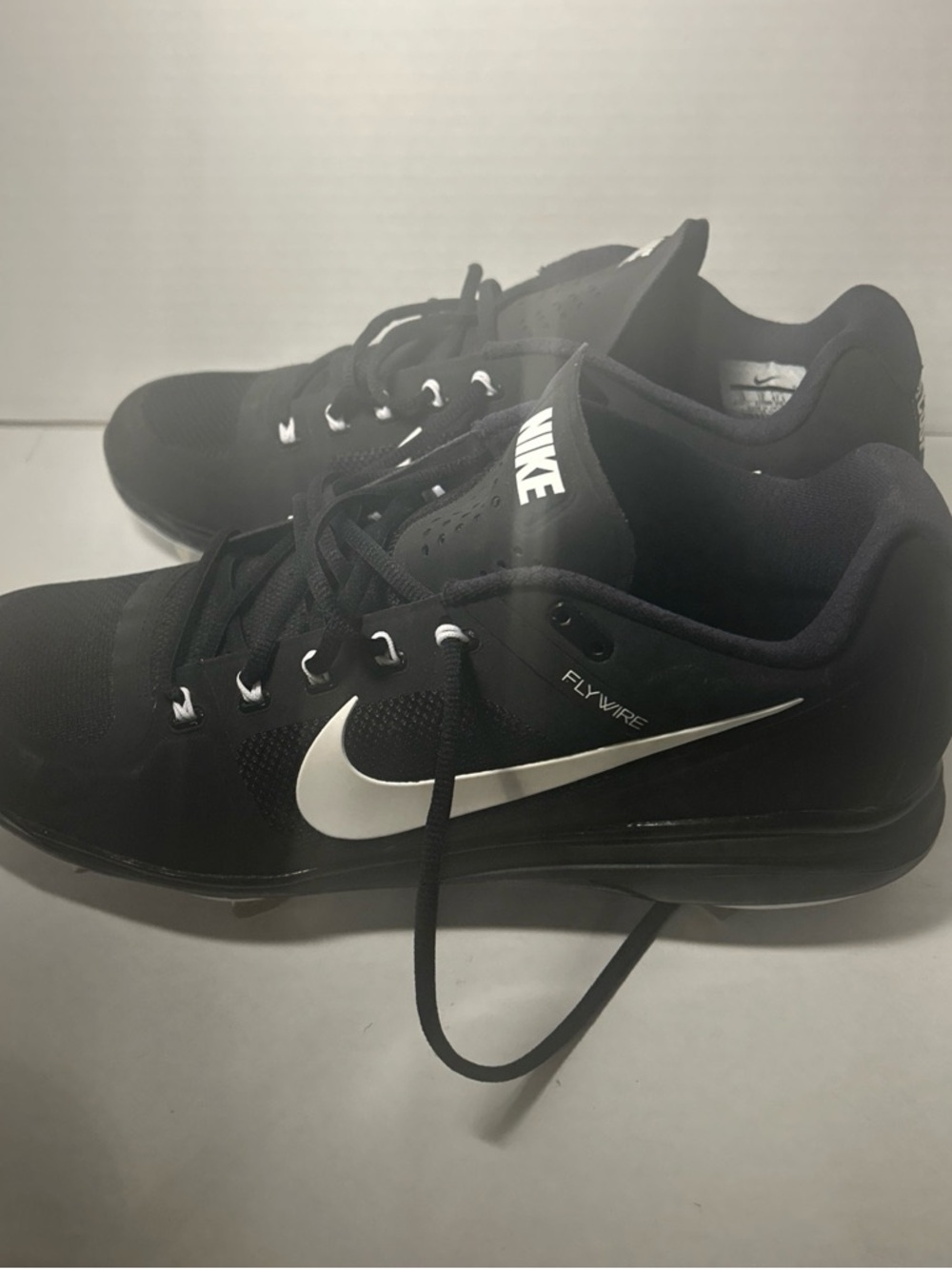 Nike Men’s Flywire Training Cleats - Black/White